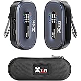 Xvive A58 Wireless Guitar System 5.8GHz Wireless Guitar Transmitter Receiver for Active or Passive Pickup Electric/Acoustic Bass Guitar