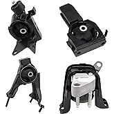 Engine Motor &amp; Trans Mount Kit Compatible with 2003-2008 Corolla 1.8L | &amp; 2003-2008 Matrix 1.8L &amp; 2003-2008 Pontiac Vibe 1.8L Auto Transmission Repklace OE A4220 A4219 A4218 A4221 4pcs