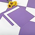 Alow Peel and Stick Floor Tile, 12inX12in Vinyl Flooring Light Purple and White,Self Adhesive Peel and Stick Flooring Suit for Laundry, Kitchen, Toilet(10pcs,5 pcs Each of Light Purple and White)