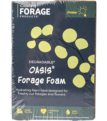 Amazon.com: Advantage Plus Oasis® 8 PCS Standard Wet Floral Foam