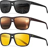 CIFOYA Sunglasses-Men Polarized Mens Sunglasses: Classic Women Sun Glasses UV Protection for Fishing Driving Golf