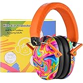PROHEAR 032 Kids Ear Protection – Ear Muffs for Noise Reduction, 25NRR Noise Cancelling Headphones for Toddlers, Autism, Sensory Use, Hearing Protection – Orange