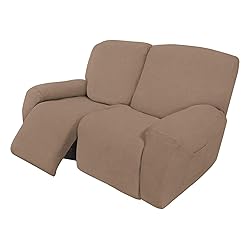 Easy-Going 6 Pieces Recliner Loveseat Stretch Sofa