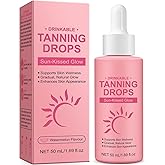 Sunless Tanning Drops To Drink, Drinkable Sunless Tanning Drops, Enhance Your Natural Skin Tone,Deeply Moisturizes Skin, Moisturizing Bronzing Tanner