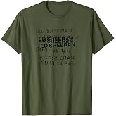 Ed Sheeran Repeating Logo T-Shirt
