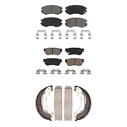 Transit Auto Front Rear Ceramic Brake Pads And