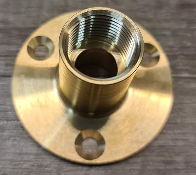 Teams Wallplate Boss 1/2 Inch Flange for 15mm Garden Bib Tap Wall Mount