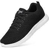 STQ Tennis Shoes Womens Sneakers Breathable Mesh Walking Shoes Arch Support Orthopedic Athletic Workout Gym Running Shoe for Travel Jogging Sports Cross Training
