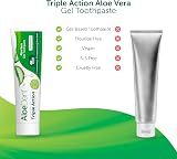 Aloe Dent Triple Action Aloe Vera Toothpaste Fluoride Free 100 ml view 5