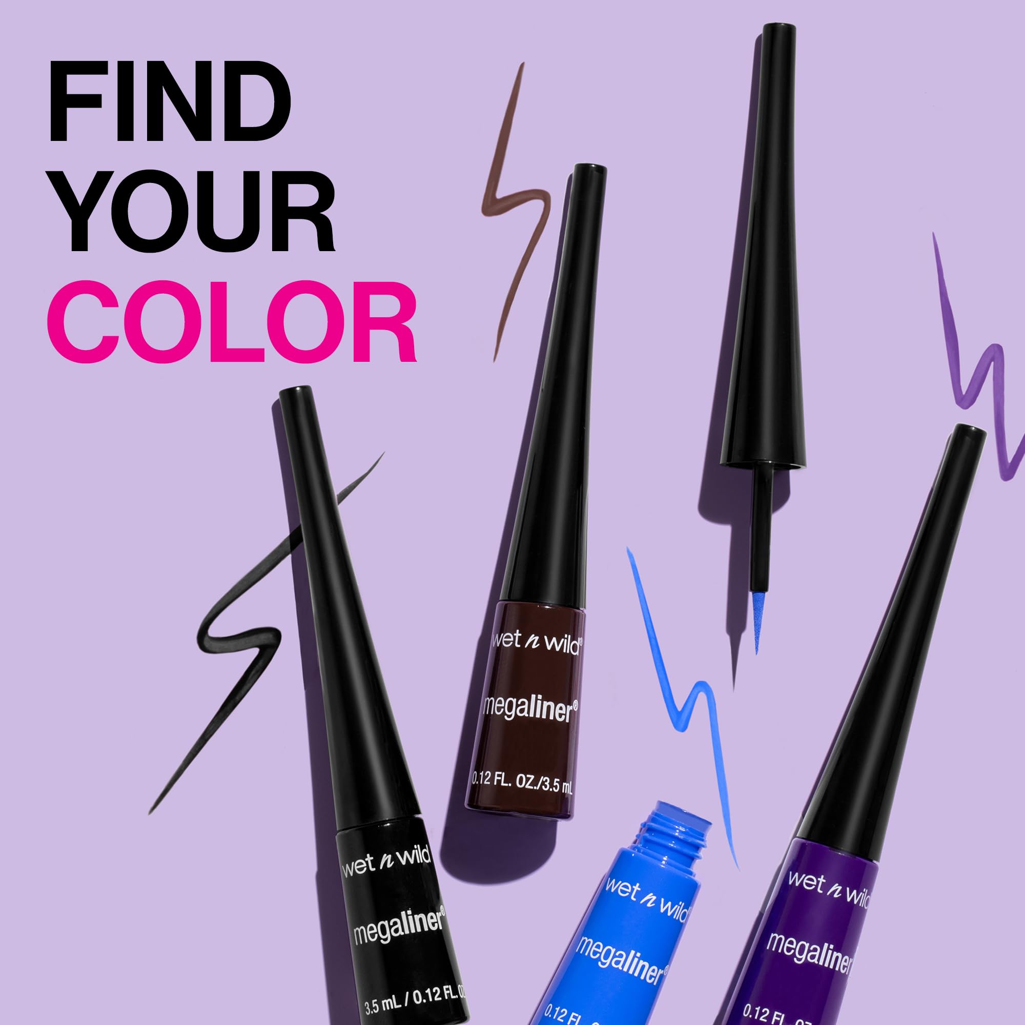 wet n wild MegaLiner Liquid Eyeliner - Black