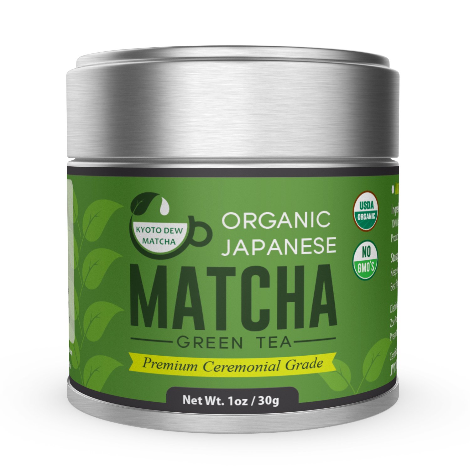 Mua Organic Premium Ceremonial Grade from Japan Matcha Green Tea Powder