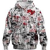 CZLBTFTP Men's Hipster Hip Hop Long Sleeve Hoodie Hooded Sweatshirt