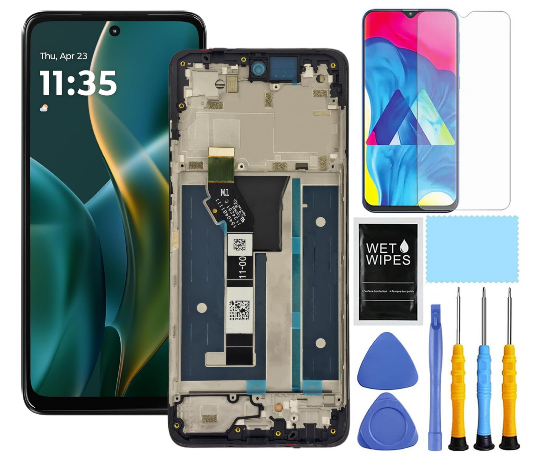 Photo 1 of ZTOOYO for Motorola G 5G [2025 Version] Screen Replacement for Moto G 5G 2025 Screen Replacement Kit with Frame XT2513V XT2513-1 XT2513-2 LCD Display digitizer Touch Screen Assembly 6.6 inch
