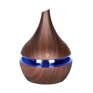 Amazon Com Grandenero 300ml Usb Electric Aroma Air Diffuser Air Humidifier Aromatherapy Essential Oil For Your Home Black Wood Beauty