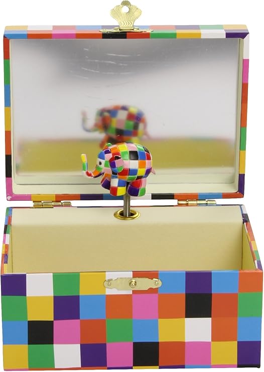 Trousselier - Caja de música, diseño Elmer (Trousselier S91064): Amazon.es: Bebé