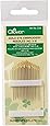 CLOVER 235 No. 3-9 Gold Eye Embroidery Needles, Pack of 16