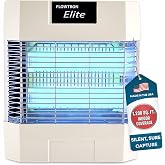 Flowtron Indoor Fly Stun Unit, 80W UV, Pheromone Lure, 1200 Sq Ft | Wall-mount fly trap for restaurants, barns, and kitchens; sticky board catches insects with no sound or smell.