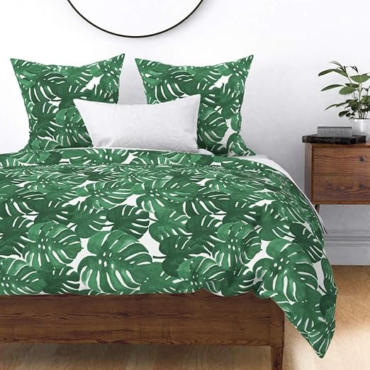 Amazon Com Roostery Duvet Cover Extra Large Huge Giant Monstera