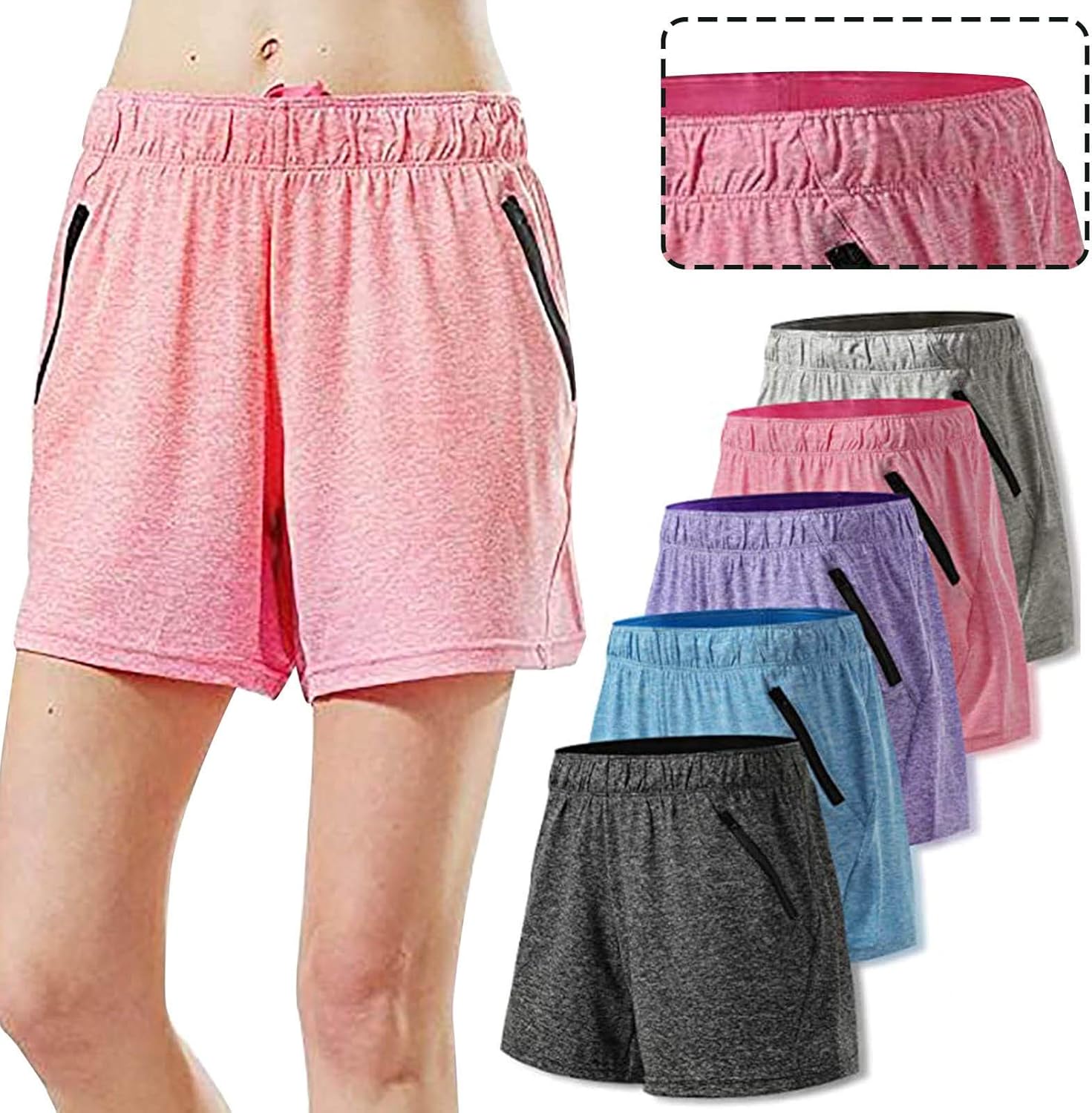 womens loose workout shorts