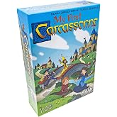 Asmodee My First Carcassonne Board Game - Medieval Strategy Game with Colorful Tile Placement, Family Fun for Kids &amp; Adults, Ages 4+, 2-4 Players, 30 Minute Playtime