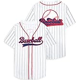 Baseball Jersey for Women Baseball Shirt: Baseball Graphic Button Down Plain Tshirts Sports Active V Neck Tee Tops