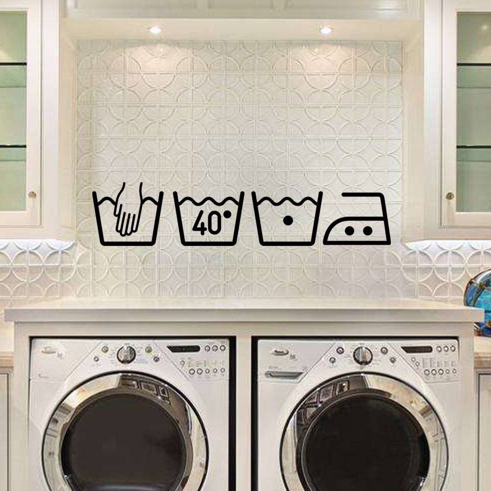 Buy Gadgets Wrap Washing Machine Removable Art Vinyl Mural Home Room Decor Wall Stickers On The Wall For Laundry Rooms Online At Low Prices In India Amazon In