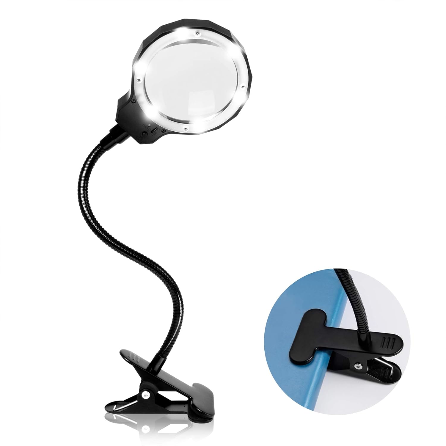 Best magnifying glass desk lamp 8x