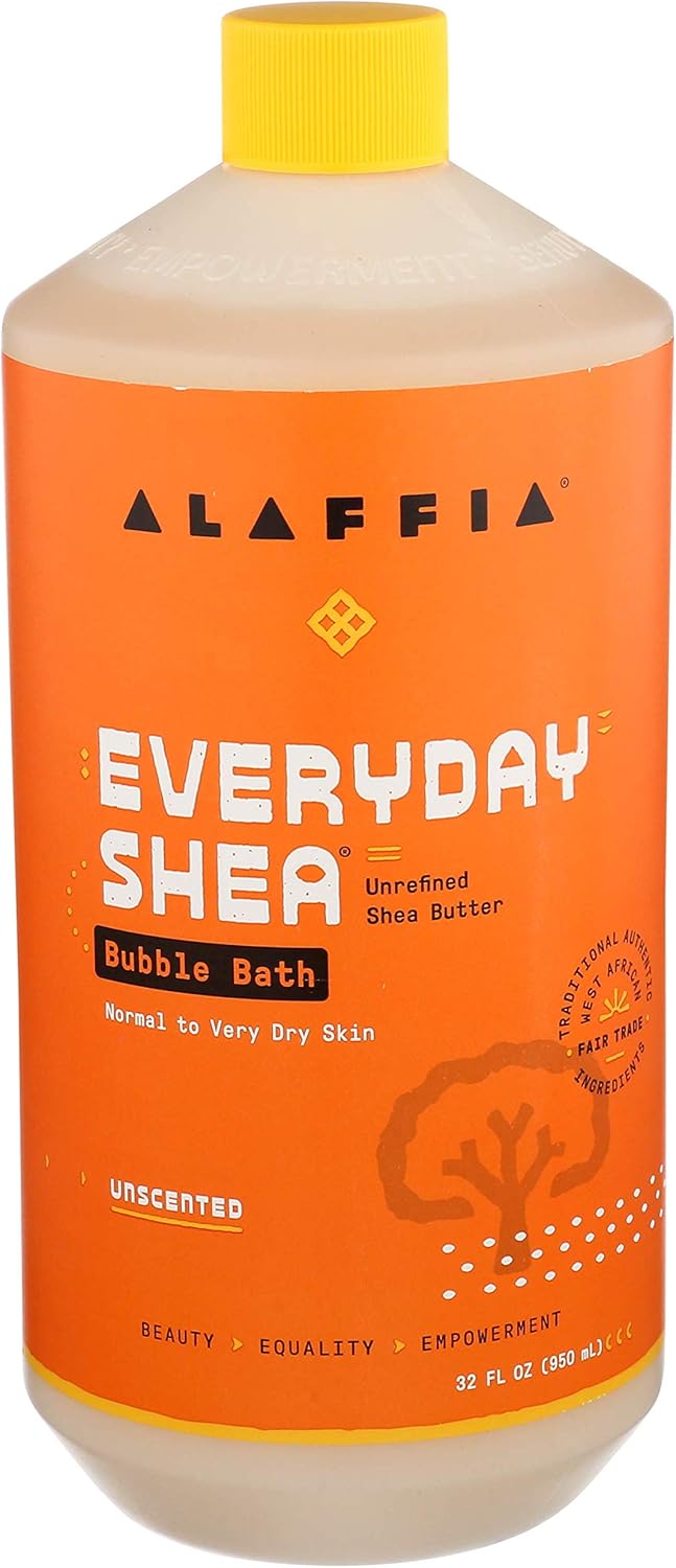 shea butter bubble bath