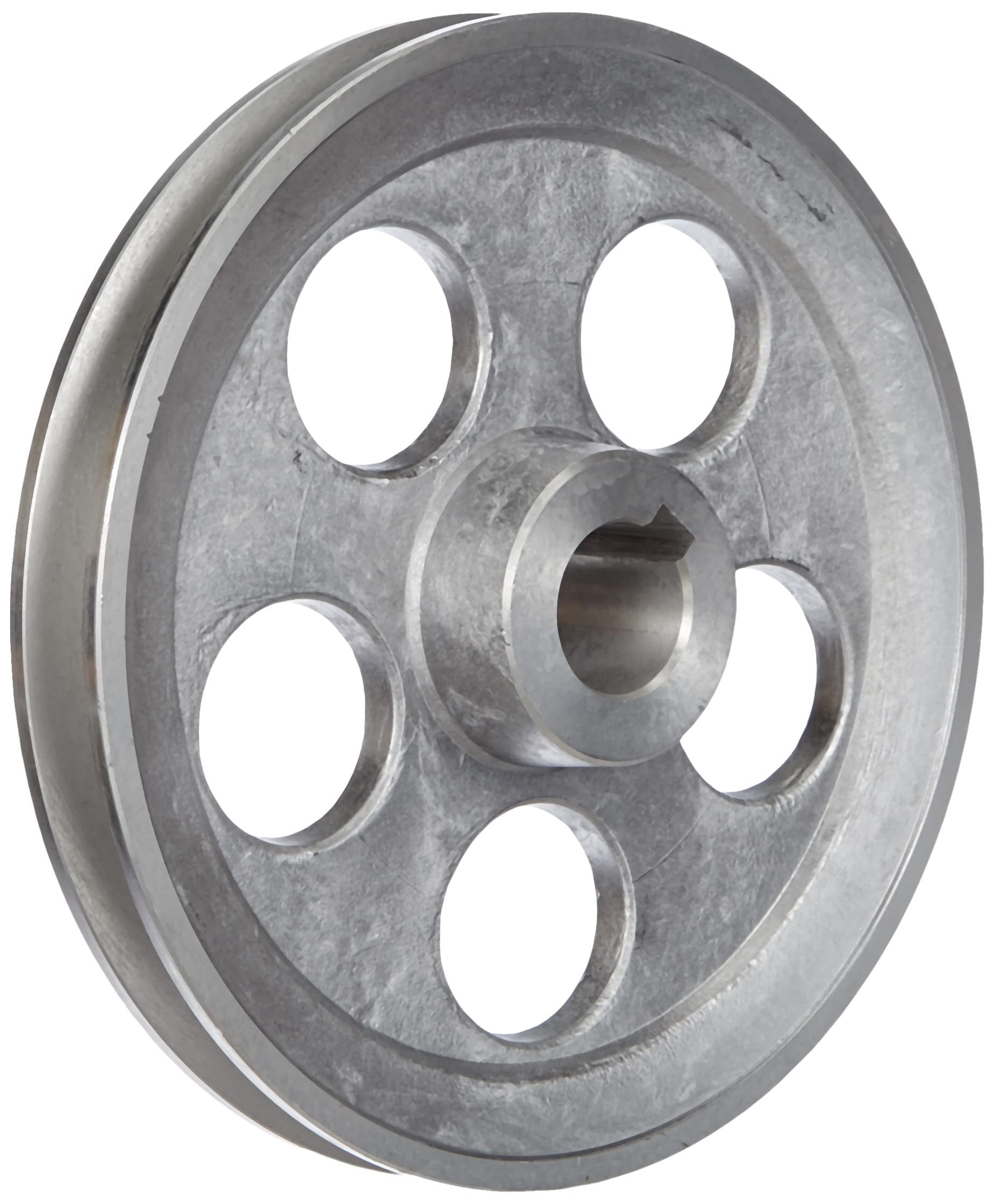 RIBITECH 00266 Aluminium Belt Pulley, Diameter: 160 mm