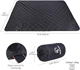 REDCAMP Waterproof Camping Blanket with Sherpa Lining 200x150 cm view 2
