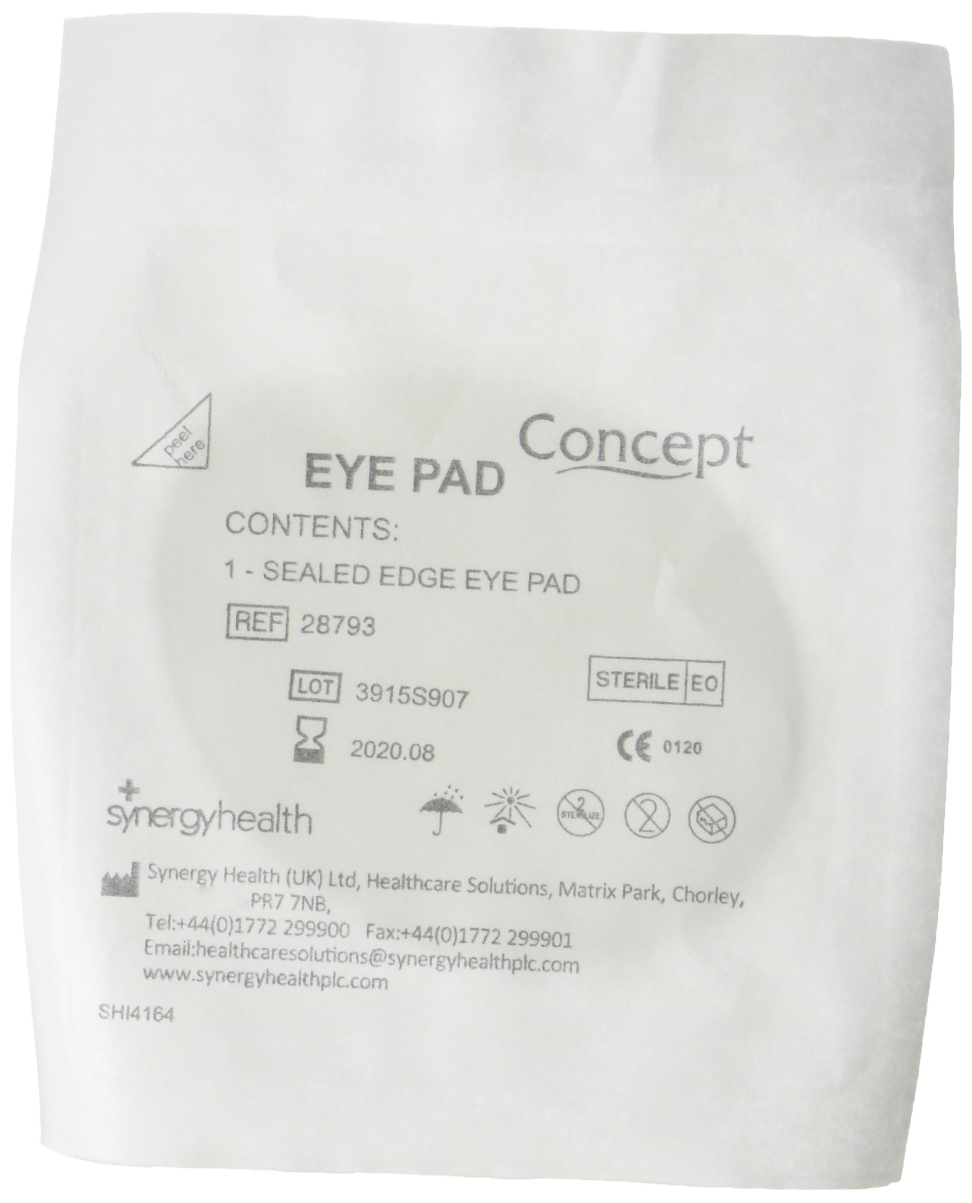 CLS VC28793 Eye Pad Sterile (Pack of 50),8cm x 6cm