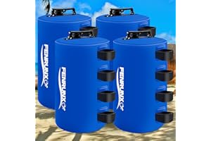 FENRUNXU Canopy Water Weight Bag,220 LBS Heavy Duty Tent Weights Set of 4 Leg Weights for Pop Up Canopy,Tent,Gazebo,Carport,Blue