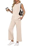 ANRABESS Women's 2 Piece Outfits 2025 Summer Beach