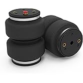 2 PCS Universal Air Bag Suspension for Ford F150 F250 F350 Chevy GMC Dodge | Up to 5000 Lbs of Load Leveling Capacity, Rear Helper Airbags for Truck