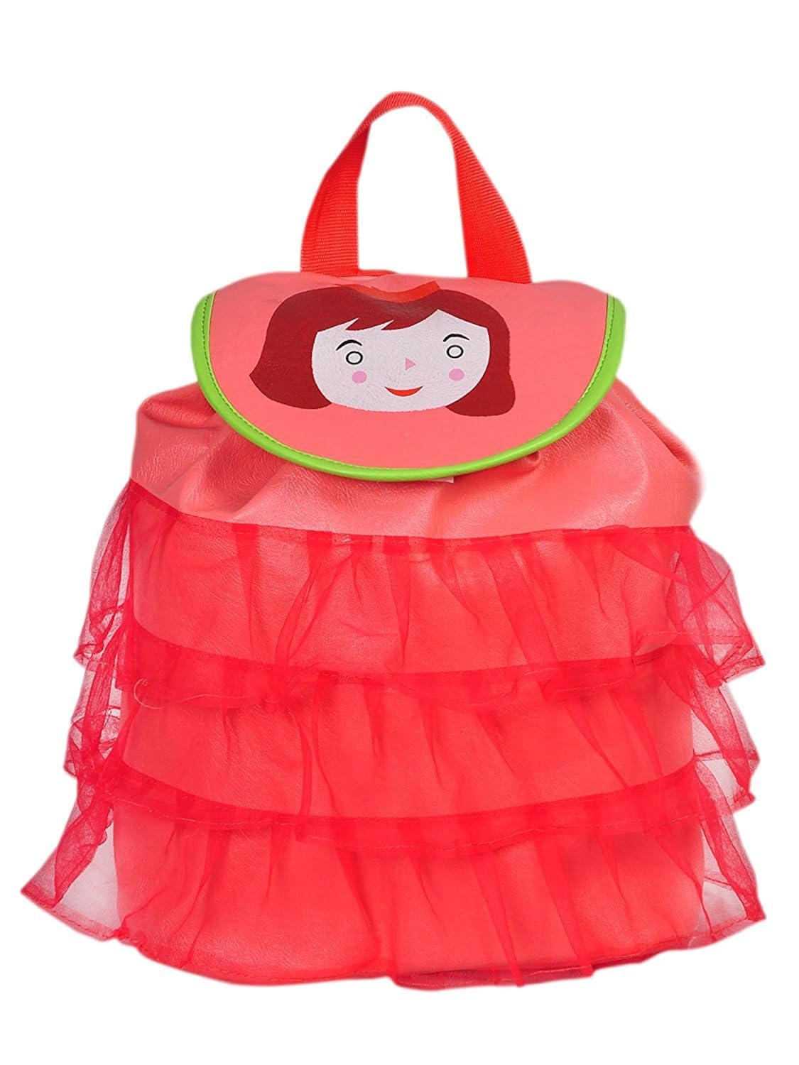 ratfire girl's stylish pu backpack (pink, prspnkschbckpck)