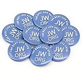 The Best Life Ever Button JW.org Pins Round Jw.org Buttons - Best Lift Ever 1.5 Inch Button, 10 Pack