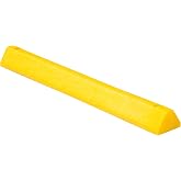 Vestil CS-S48-Y Recycled Plastic Car Stop 48 In. x 6 In. x 4 In. Yellow
