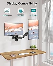 MOUNT PRO Dual Monitor Wall Mount for 2 Computer