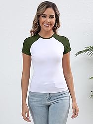 Abardsion Trendy Baby Tees for Women Y2K Shirts