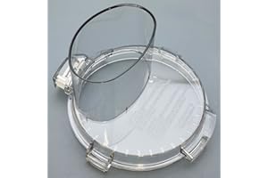 DXYLYX DFP-11,DLC-8, DLC-877BGTXT-1 for Cuisinart Food Processor Work Bowl Cover Compatible with DFP-11 Deluxe 11,（This cover features 4 tabs on the bottom rim）