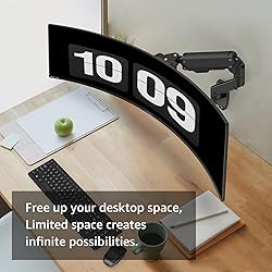 BEWISER Heavy Duty Ultrawide Monitor Arm Wall