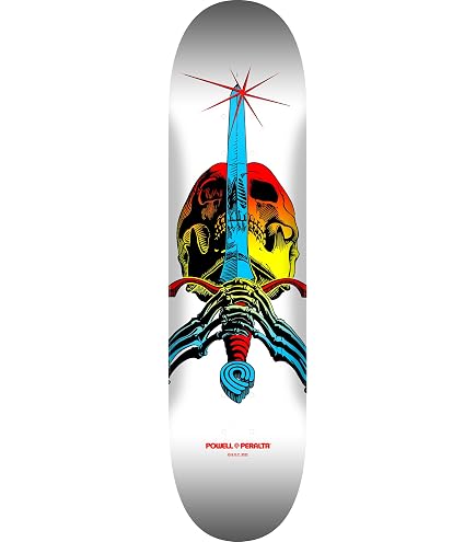Amazon.com : Powell Peralta Chris Hiett Skull Flight Skateboard