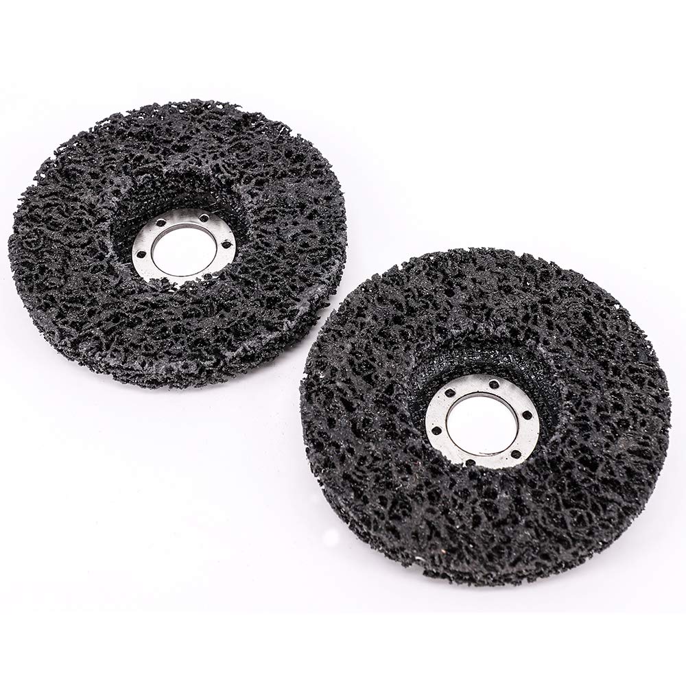 2 Pcs Paint Rust Remover Grinder Wheel DISC for 115MM X 22.2MM Angle Grinders olycarbide Abrasive Disc