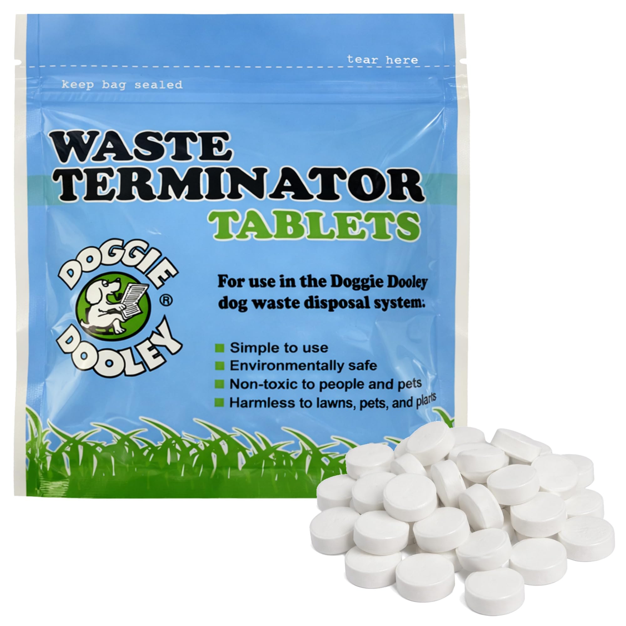 Hueter Toledo Doggie Dooley Waste Terminator Tablets 100/Bottle