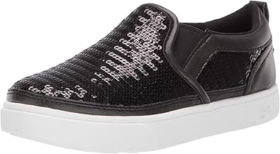 sequin slip on shoes