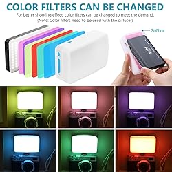 VIJIM VL120 LED on Camera Video Light,Mini Bi-Color