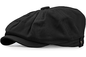 Clape Classic 8 Panel Cotton Flat Ivy Driving Hat Newsboy Caps Golf Cabbie Beret