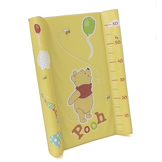 OKT Changing Mat with Hard Base Yellow with Winnie The Pooh Amazon