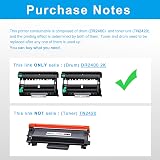 LCL DR2400 Drum Unit Replacement 12000 Pages for Brother HL/L Series (2 Pack) view 3