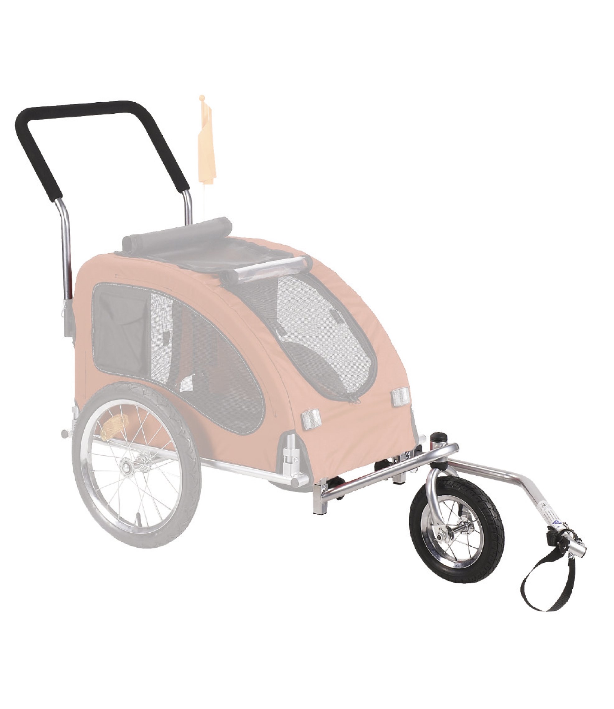 Croci Jogging kit for Trailer, 74 x 128 x 103 cm